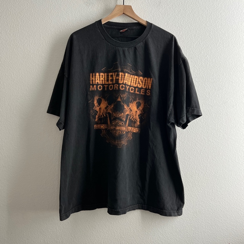 Harley Davidson Skull TShirt